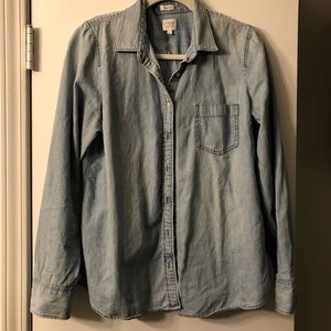 JCrew relaxed button up